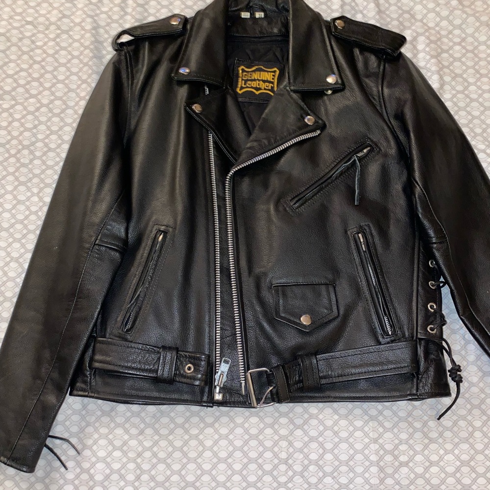 🖤 ECHTES LEDER MOTORCYCLE JACKET🖤